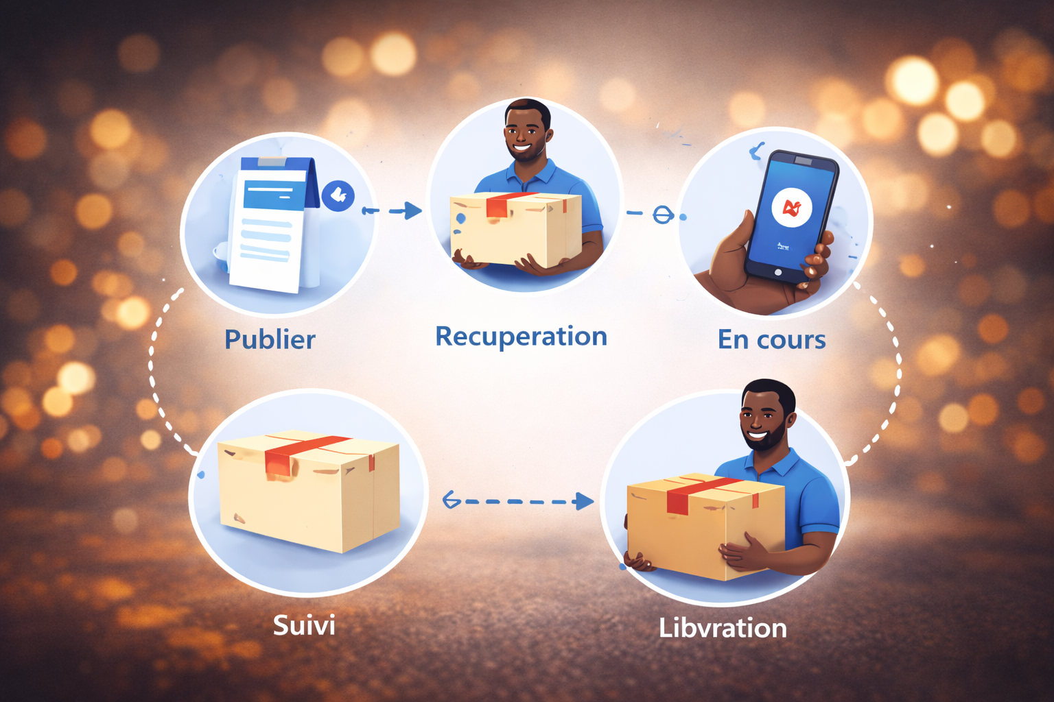 Créez la livraison